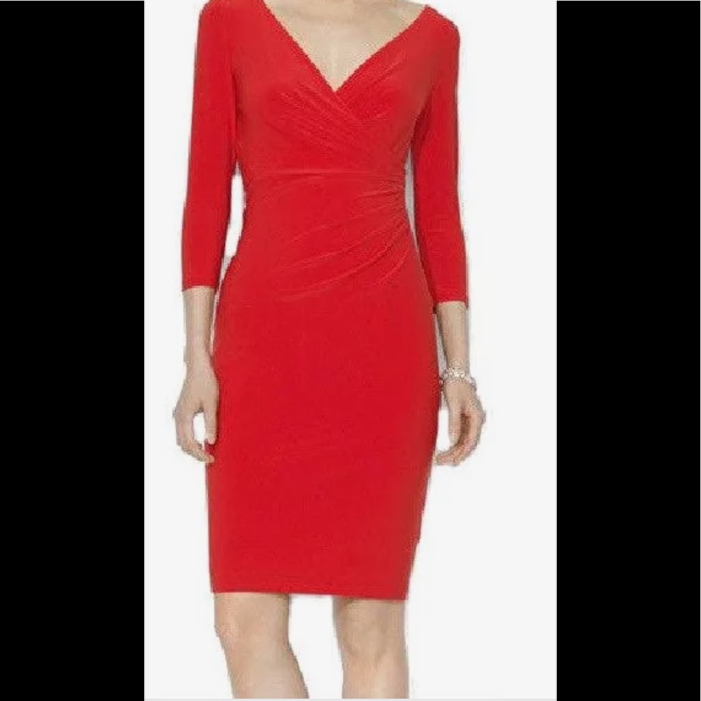 Red Ralph Lauren dress